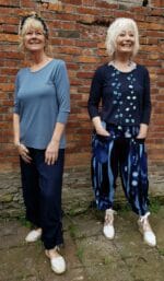 SHIRT AMY 3/4 MOUW OLIVE bamboe - Afbeelding 4