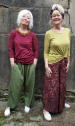 SHIRT AMY 3/4 MOUW OLIVE bamboe - Afbeelding 5