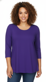 SHIRT AMY 3/4 MOUW PAARS