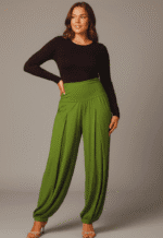 BROEK LIA - OLIVEGREEN