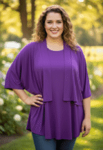 ZOMER HEMD DARK FUCHSIA - Afbeelding 2