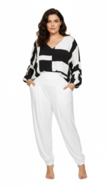 BROEK LIA - WIT - Afbeelding 5