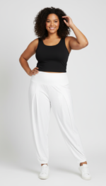 BROEK LIA - WIT - Afbeelding 3