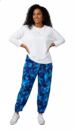 BROEK LIA - blauwtinten - Afbeelding 2