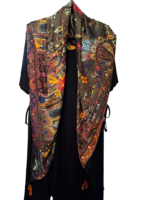 SJAAL BOHEMIAN PRINT MET KWASTJES - Afbeelding 4