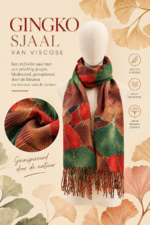 SJAAL GINKO BRUIN GROEN